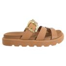 Papete Feminina Slide Vizzano Tiras Largas Fivela 6510 110