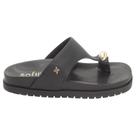Papete Feminina Softli 10012.10271 - Preto