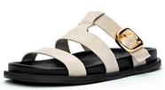 Papete Flat Carrano Buckle Triple Tiras 891013