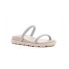 Papete Infantil Flatform Tiras Strass Mini Sua Cia 019819