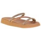 Papete Moleca Três Tiras Strass Feminina Nude Papete Moleca Três Tiras Strass Feminina Nude