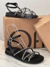 Papete offline soft/tira strass black tamanho 36ver24