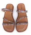 papete sandalia feminina flat strass briho sola macia comfortavel papete sandalia feminina flat strass briho sola macia comfortavel