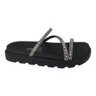 Papete Sandália Vizzano Strass Brilho Conforto