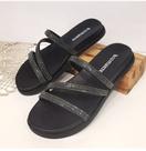Papete Via Marte Brilho Strass Preta Feminina 23-10515 Papete Via Marte Brilho Strass Preta Feminina 23-10515