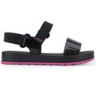 Papete Zaxy Way Glitter Feminino - Preto