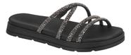 Papetes Femininas Strass Flatform Moleca Brilhos Tira Brilho Papetes Femininas Strass Flatform Moleca Brilhos Tira Brilho