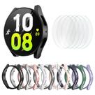 Paquete de 10+5 Funda para Samsung Galaxy Watch 6 40mm 44mm + Accesorios