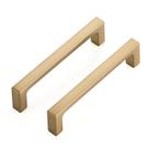Paquete de 10 Tiradores para Gabinetes Ravinte 10,8 cm Cuadrados en Bronce Paquete de 10 Tiradores para Gabinetes Ravinte 10,8 cm Cuadrados en Bronce