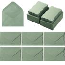 Paquete de 100 Sobres Mini con Tarjetas de Nota Coloridas Toperd Paquete de 100 Sobres Mini con Tarjetas de Nota Coloridas Toperd