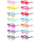 Paquete de 14 Gafas de Sol en Forma de Corazón Geopty para Mujeres - Fiesta de Despedida de Soltera