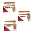 Paquete de 3 de 1,000 grapas Arrow Fastener T25/T2025 de 9/16 pulgadas
