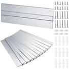 Paquete de 6 Colgadores French Cleat de Aluminio de 12" para Cuadros Funrous