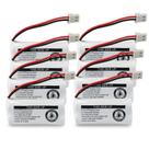 Paquete de 8 baterías recargables Kruta BT162342 2.4V 800mAh Ni-MH para teléfono inalámbrico