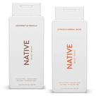 Paquete de Ducha Corporal Doble Native Coco Natural, Vainilla y Almizcle Cítrico 532ml Paquete de Ducha Corporal Doble Native Coco Natural, Vainilla y Almizcle Cítrico 532ml