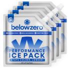 Paquetes de Hielo Below Zero Medianos 10x9x2 cm (Paquete de 4) Reutilizables