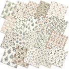 Paquetes de telas FuWeave Boho Navidad 25.4x25.4 cm 60 unidades
