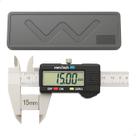 Paquímetro Digital 150mm Aço Inox Com Estojo Profissional