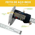Paquímetro Digital Eletrônico 150mm em Fibra de Carbono com Display LCD e Bateria
