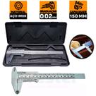 Paquímetro Manual Analógico 150mm Aço Carbono