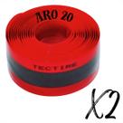 Par 2 Fita Anti Furo Reforçada Pneu Bike Mtb Aro 20 a 26 BMX