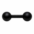 Par 2 Halter Bola 1Kg Pintado Profissional Resistencia, Conforto No Uso e Performance Real Nos Seu
