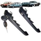 Par 2 Maçaneta Externa Porta Dianteira para VW Volkswagen Gol / Parati / Saveiro / Voyage / Santana / Quantum - G1 - Qua