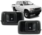 Par 2 Maçaneta Interna Porta Hilux 1992 a 2004 Sw4 Sr5 Srv