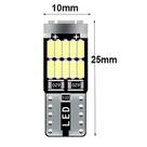 Par 2 Unidade Lampada Led T10 Pingão 4014 Cambus 12v 6000k