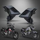 Par aba tanque complemento interno honda cg fan titan 160 2025 2026 preto fosco paramotos honda