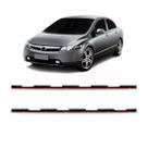 Par Acabamento Lateral Parabrisa New Civic 2007 a 2012