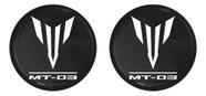 Par Adesivo Emblema MT-03 35mm 3D Resinado SPTS Par Adesivo Emblema MT-03 35mm 3D Resinado SPTS