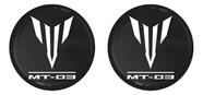 Par Adesivo Emblema MT-03 35mm 3D Resinado SPTS Par Adesivo Emblema MT-03 35mm 3D Resinado SPTS