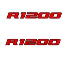 Par Adesivo Emblema Paralama BMW R1200 GS - Vermelho