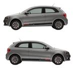 Par Adesivo Faixa Lateral Carro Gol Volkswagen Compatível Par Adesivo Faixa Lateral Carro Gol Volkswagen Compatível