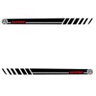 Par Adesivo Faixa Lateral Vw Saveiro Cross G7 - Preto