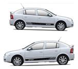 Par Adesivo Faixas Laterais Em Vinil Carro Astra Chevrolet