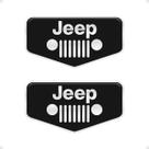 Par Adesivo Jeep Renegade Compass Para-Lama Emblema Genérico Par Adesivo Jeep Renegade Compass Para-Lama Emblema Genérico