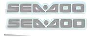 Par Adesivos Frontais Compatível Sea-Doo Wake Pro 230 22-24