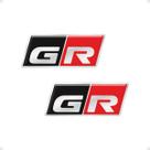 Par Adesivos GR Sport Corolla Cross Sw4 Rav4 2024 - Genérico