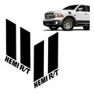 Par Adesivos Hemi R/t Dodge Challenger - Ram 2009/2014 Preto
