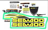 Par Adesivos Jet Ski Sea Doo Gti 170 Se Amarelo Acima 2020