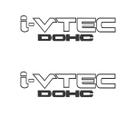 Par Adesivos Lateral Civic I-Vtec Dohc - Grafite Par Adesivos Lateral Civic I-Vtec Dohc - Grafite