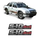 Par Adesivos S10 Rodeio 4x4 Turbo Eletronic Vermelho (Porta) Par Adesivos S10 Rodeio 4x4 Turbo Eletronic Vermelho (Porta)