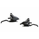 Par Alavanca de Câmbio Shimano EZ fire 3x8 24v Velocidades Trocador Passador MTB Speed