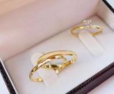 Par alianças de ouro 18k 2mm 2 gramas Casamento Noivado