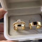 Par Alianças De Ouro 18k 5mm 10 Gramas
