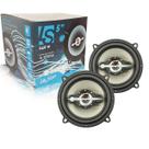 Par Alto Falante 5 Polegadas Quadriaxial Leson Ls5 140W Auto