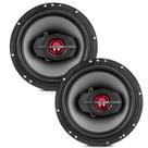 Par Alto Falante 6 Polegadas Hinor New City 120w Rms 4 Ohms Som Automotivo