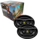 Par Alto Falante 6x9 Quadriaxial Bravox Revo 69 200 Watts RMS